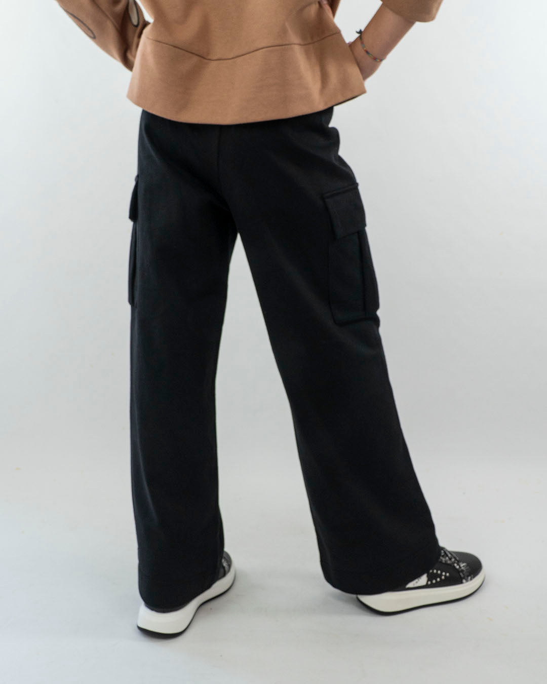 Pantaloni cargo larghi in felpa MAYORAL