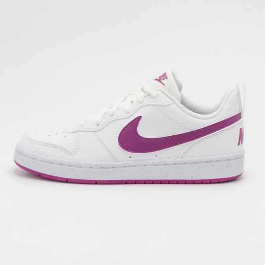 Scarpa con lacci e baffo viola NIKE