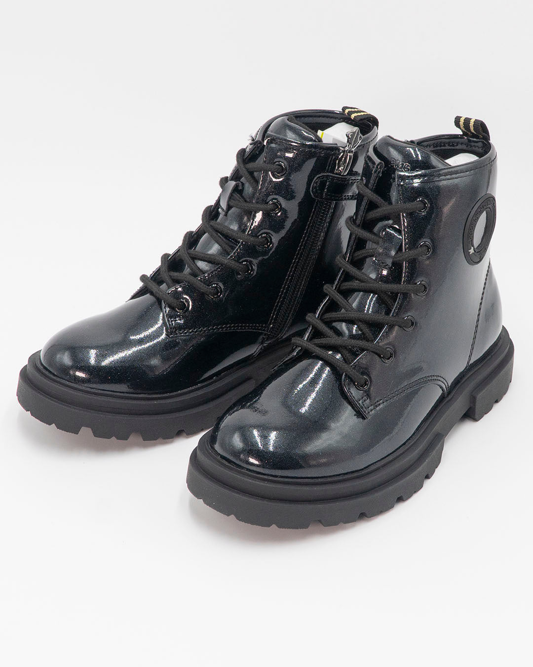 Anfibio in ecopelle lucida glitterata PRIMIGI