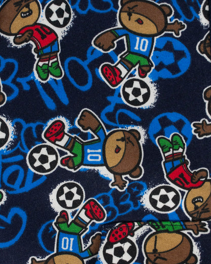 Felpa aperta felpata con calciatori I DO