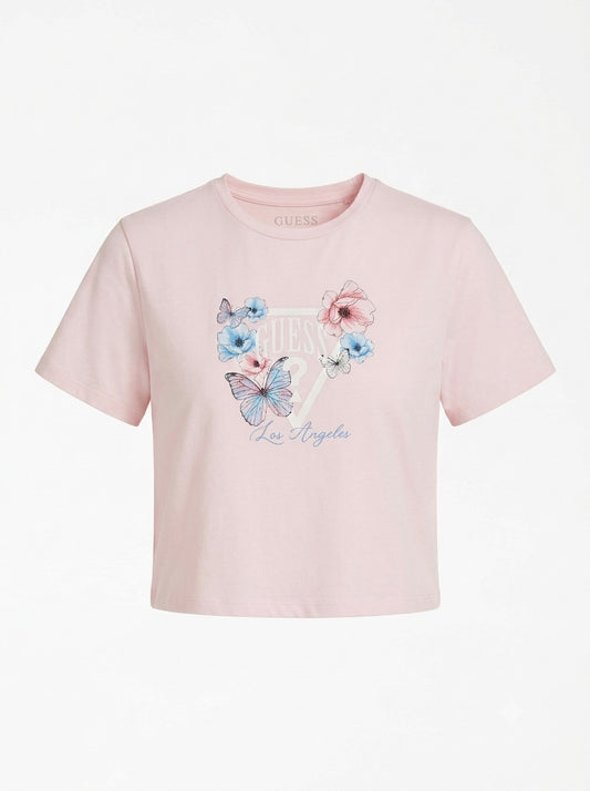 T-shirt con farfalle J6RI32K6YW4-G620 GUESS