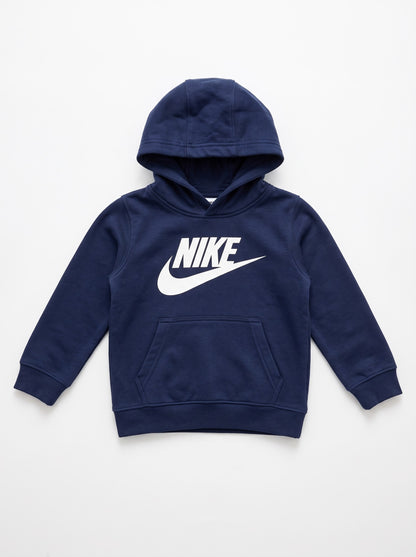 Tuta felpata scritta argento art.86L135-UT4 NIKE