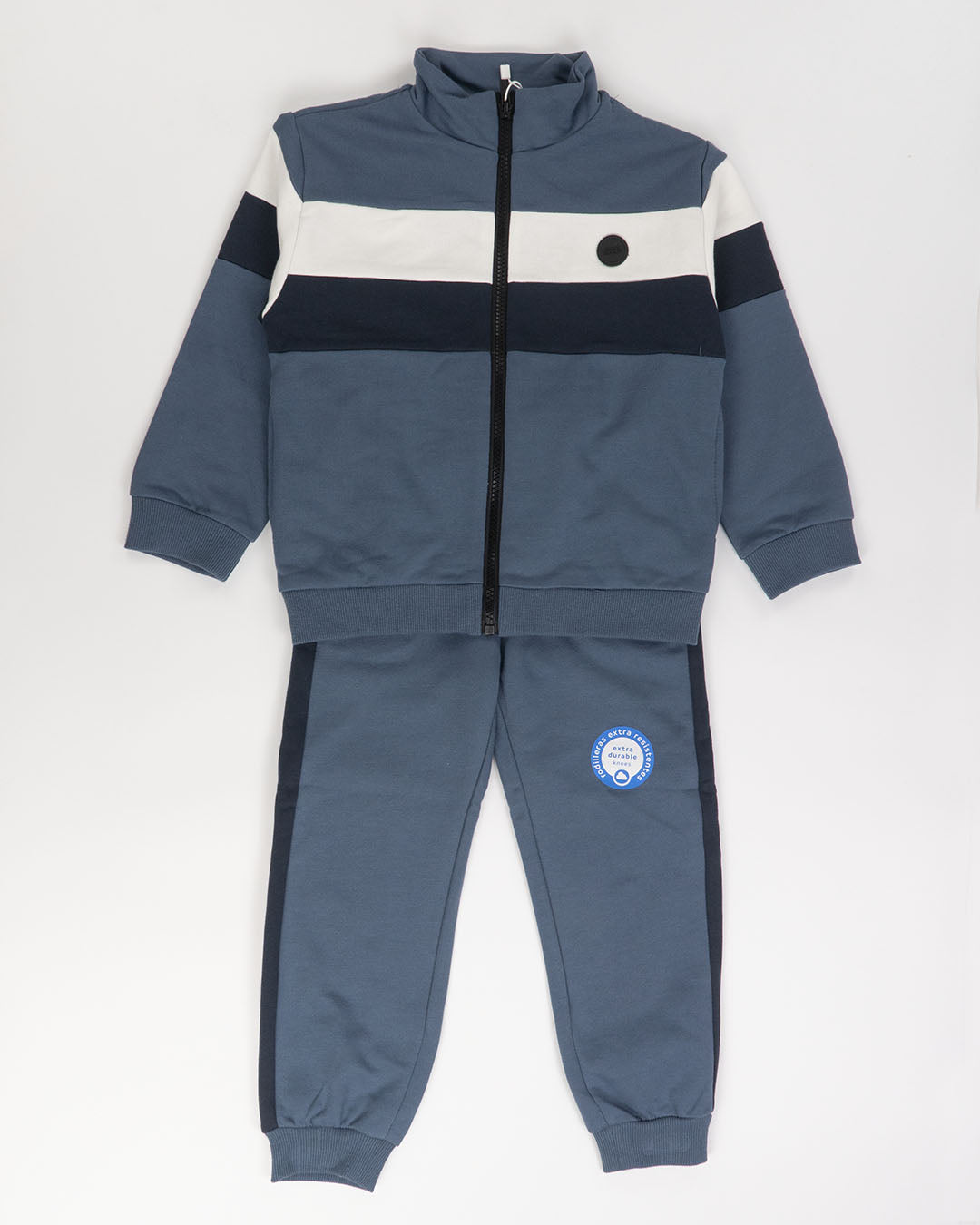 Tuta felpata bicolor con zip MAYORAL