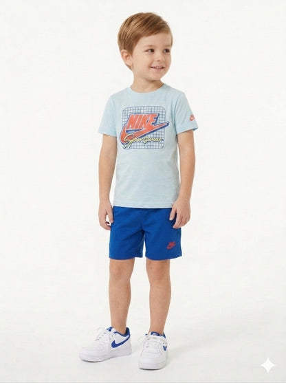 Completo 2 pezzi con pantaloncino sintetico NIKE