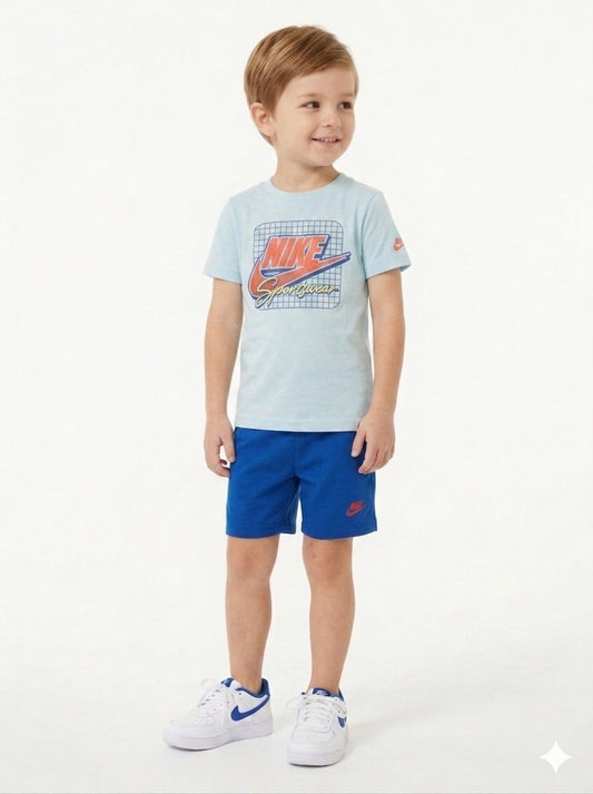 Completo 2 pezzi con pantaloncino sintetico NIKE