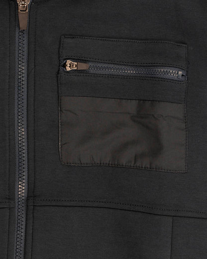 Felpa basica con zip e cappuccio I DO