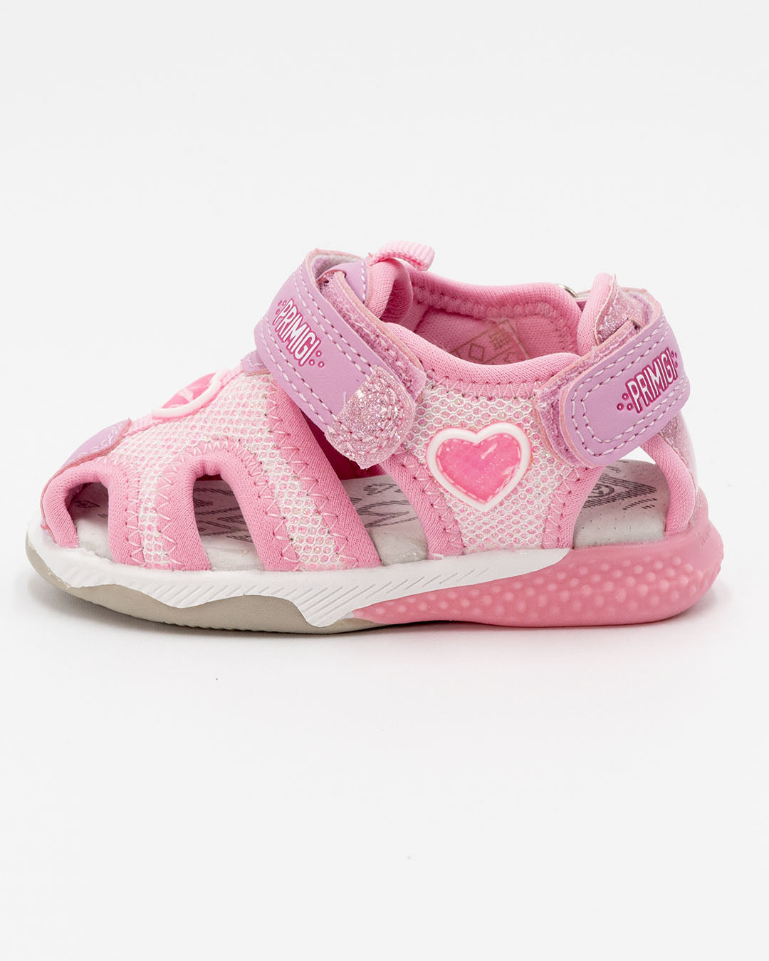 Sandalo chiuso lurex con cuore PRIMIGI