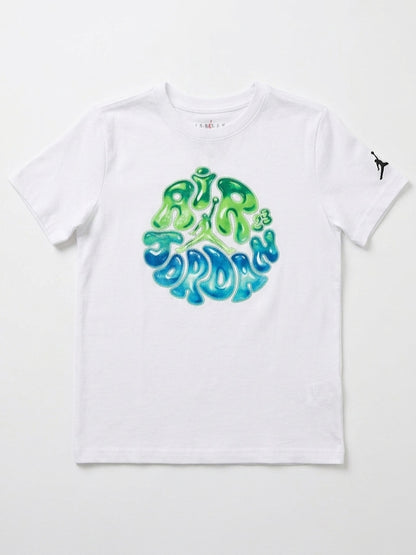 T-shirt con scritta gommata art.95F895-001 JORDAN