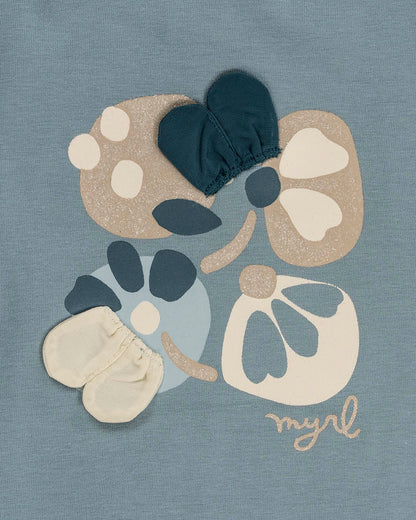 T-shirt manica lunga con stampa glitter MAYORAL