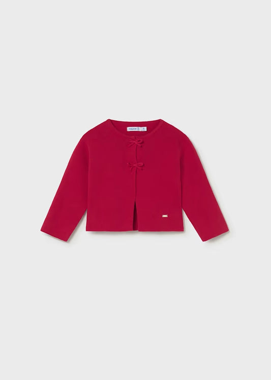 Cardigan in tricot con fiocchi art.1307-50 MAYORAL