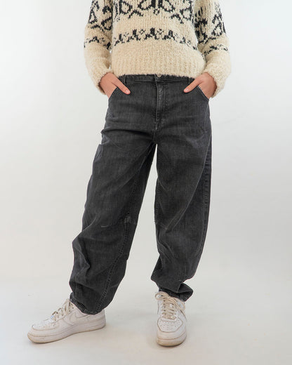 Jeans elasticizzato a paracadute Please