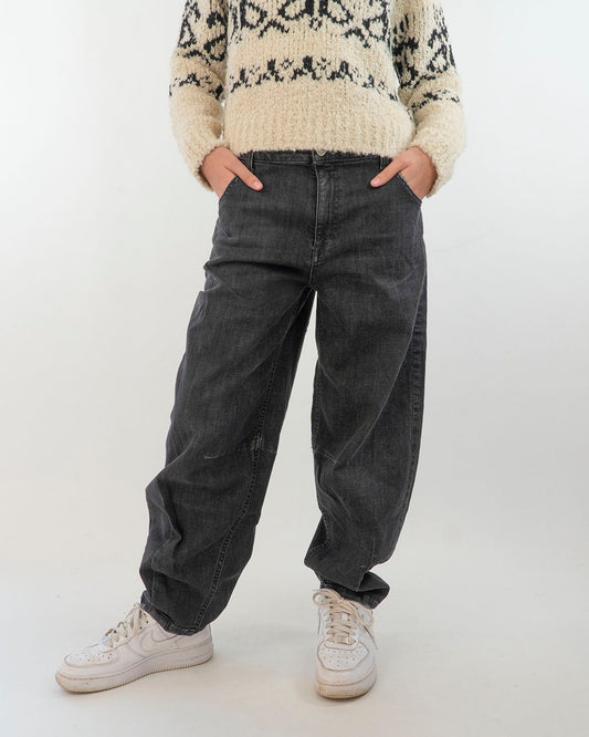 Jeans elasticizzato a paracadute Please