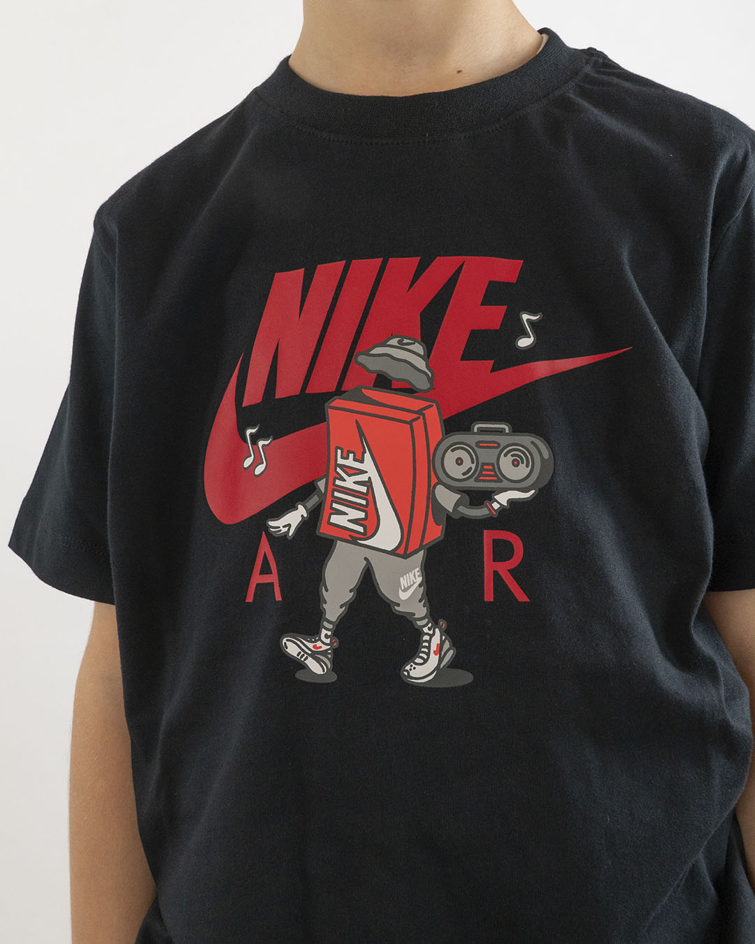 T-shirt manica corta con logo musicale NIKE