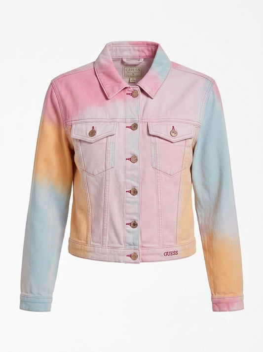Giacca con fantasia tropicale GUESS