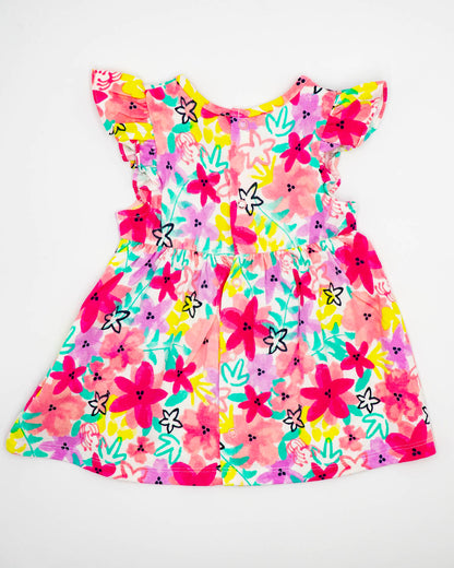 Abito smanicato+culotte