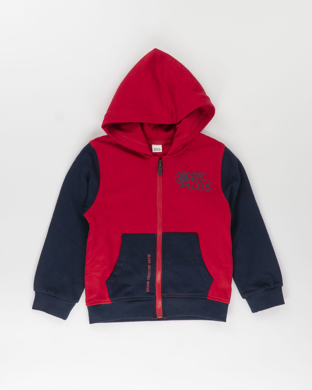 Tuta 3 pz. felpata bicolor Spray life I DO