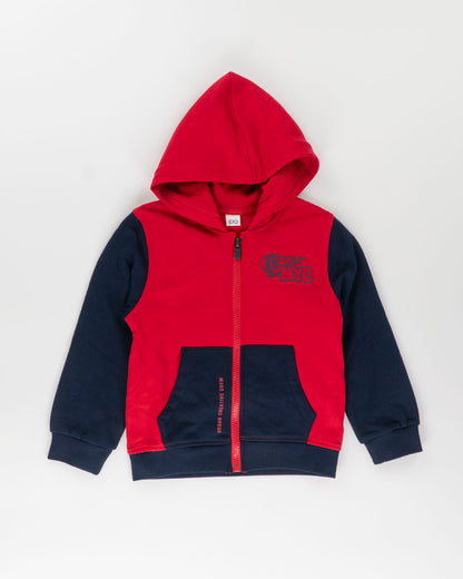 Tuta 3 pz. felpata bicolor Spray life I DO