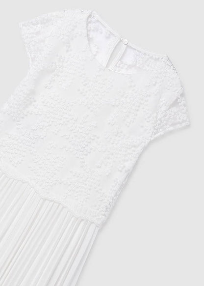 Tuta plissettata con pizzo srt.6871-44 MAYORAL