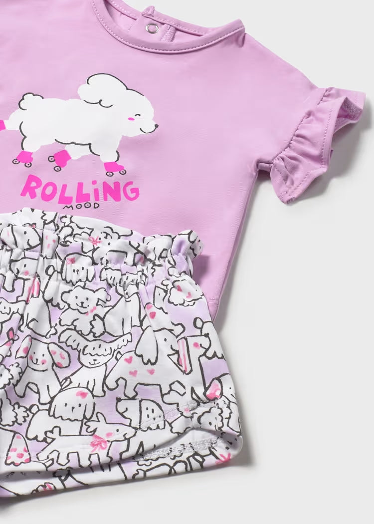 Completo 2 pz. con cagnolini art.1291-42 MAYORAL
