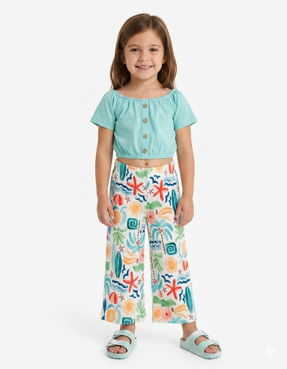 T-shirt con bottoni a fiore art.3014-16 MAYORAL