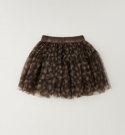 Gonna in tulle stampato art.4.H396-6CGH I DO