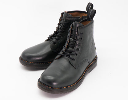 Anfibio in pelle con lacci e zip laterale GRUNLAND