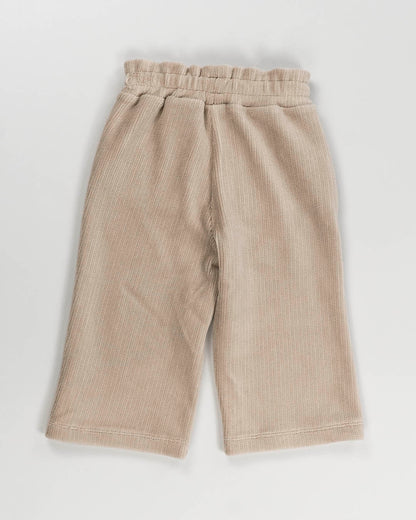 Pantaloni in velluto rigato glitterato MAYORAL