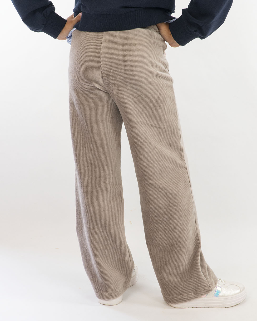 Pantaloni larghi in velluto rigato MAYORAL