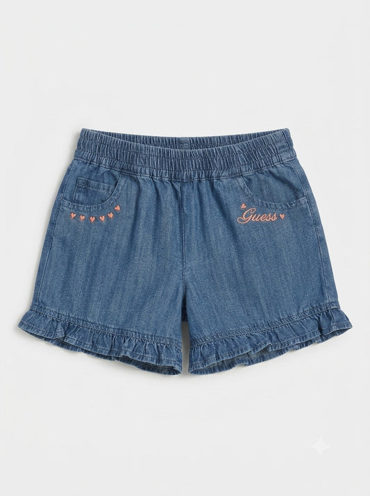 Shorts jeans con voillant K6GD06D3X30-MSBW GUESS