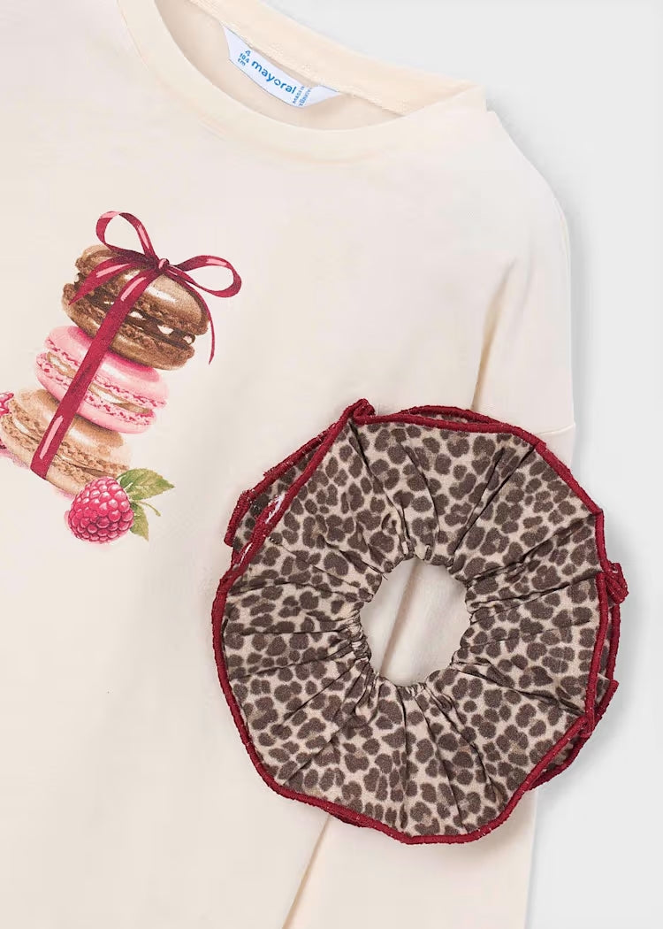 T-shirt con elastico coda art.4.028-078 MAYORAL