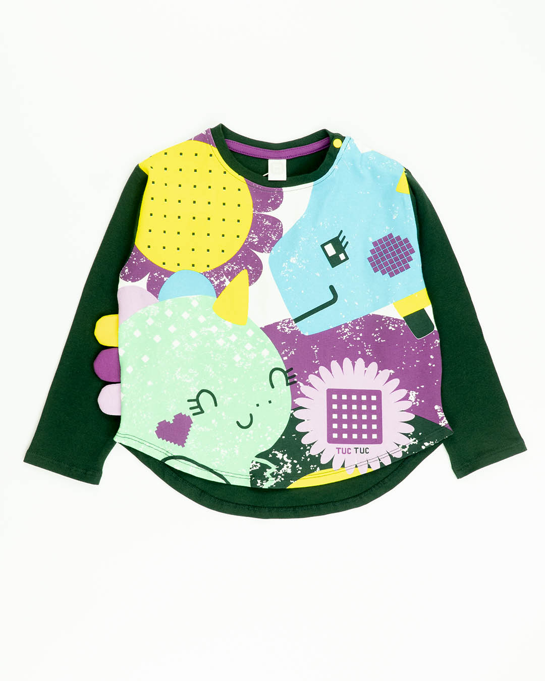 Completo con leggings e stampa unicorni Tuc Tuc