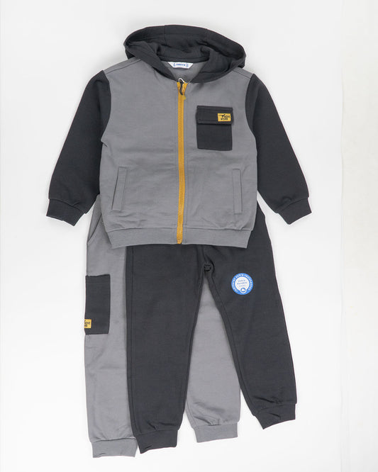 Tuta 3 pz. felpata con due pantaloni  MAYORAL