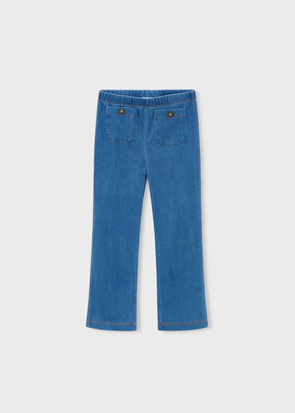 Leggings in jeans a zampa art.3721-80 MAYORAL