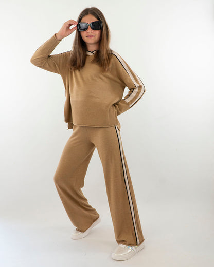 Completo 2 pz. in tricot con cappuccio MAYORAL