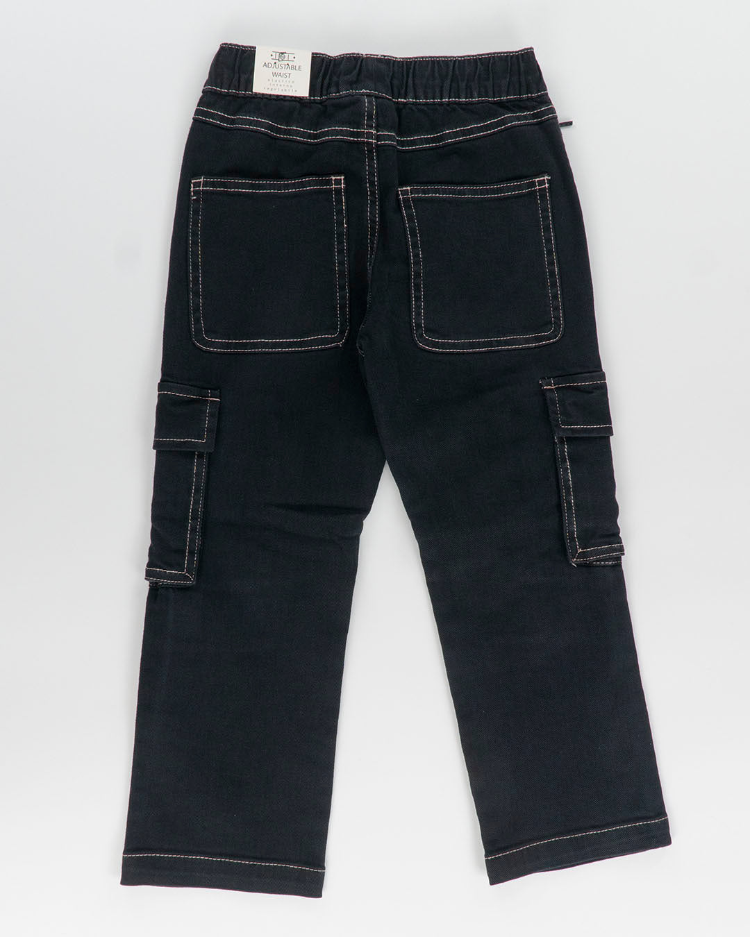 Pantaloni cargo con laccetto in vita I DO
