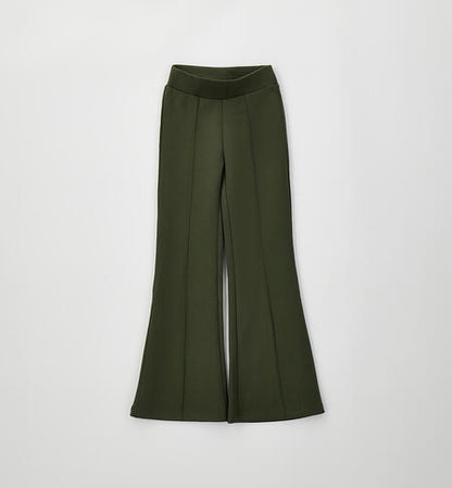Pantaloni elasticizzati a zampa art.4.H733-5557IDO