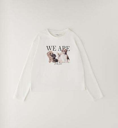 T-shirt con cagnolini art.4.H716-0112 I DO