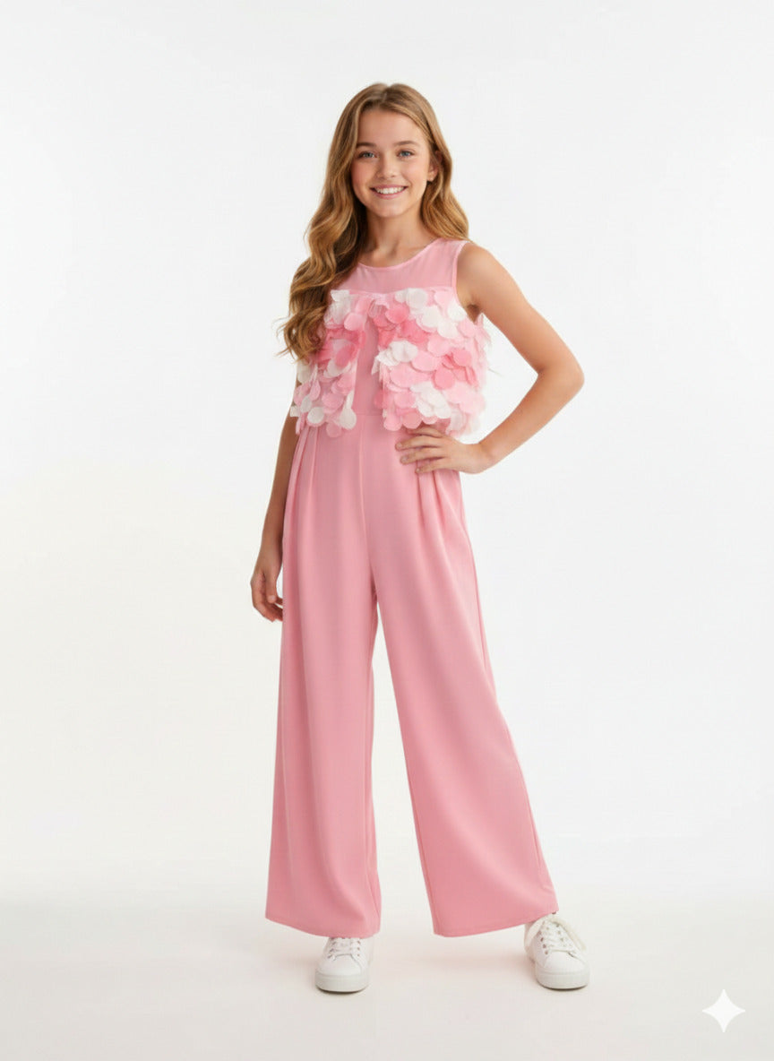 Tuta con corpino a petali  ABEL & LULA