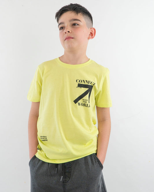 T-shirt manica corta con freccia I DO