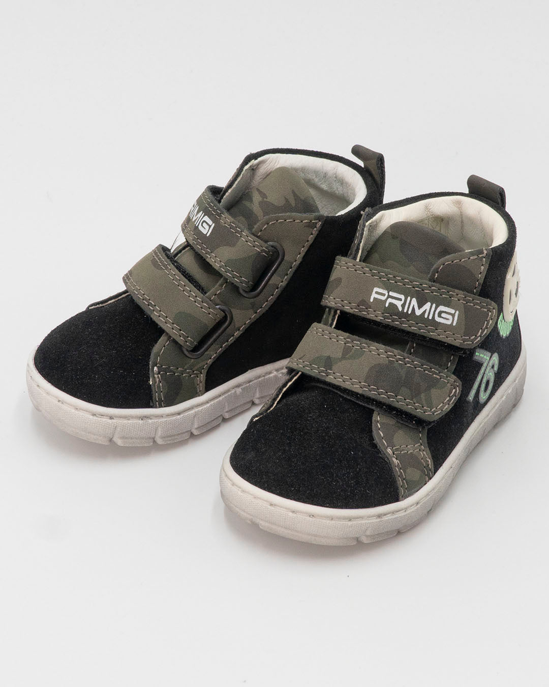 Scarpe scamosciate con inserti mimetici PRIMIGI