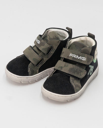 Scarpe scamosciate con inserti mimetici PRIMIGI