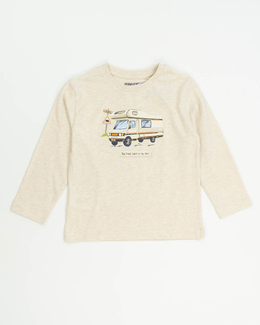 T-shirt manica lunga stampa