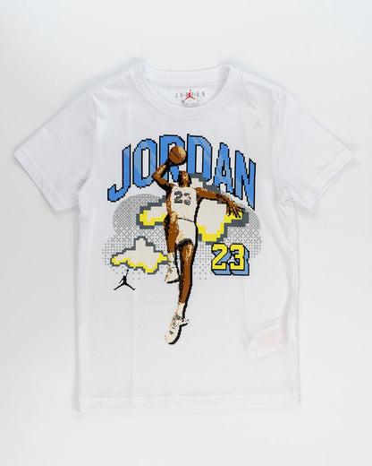 T-shirt con stampa in pixel art JORDAN