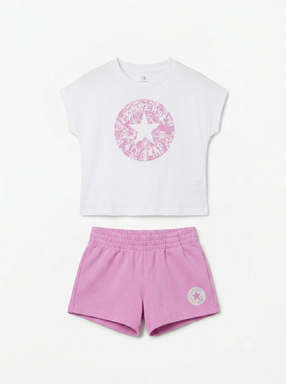 Completo 2 pz. con short art.4CF923-P9Q CONVERSE