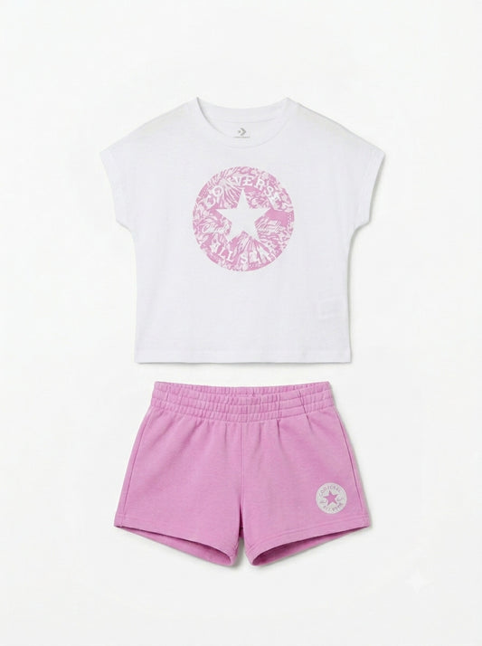 Completo 2 pz. con short art.4CF923-P9Q CONVERSE