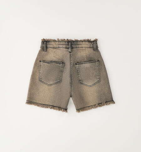 Jeans corto sfrangiato art.4G850-7919 I DO