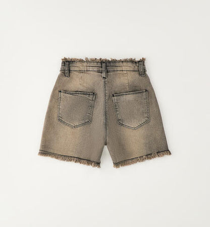 Jeans corto sfrangiato art.4G850-7919 I DO