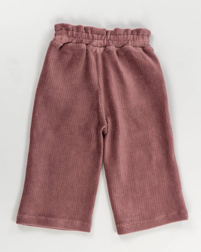 Pantaloni in velluto rigato con lurex MAYORAL