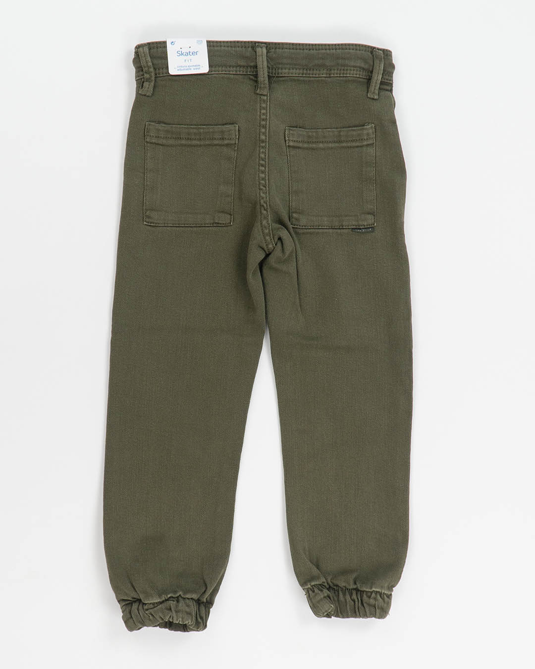 Pantaloni elasticizzati con elastico in caviglia