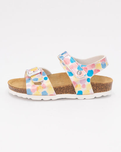 Sandali fantasia con strappi GRUNLAND